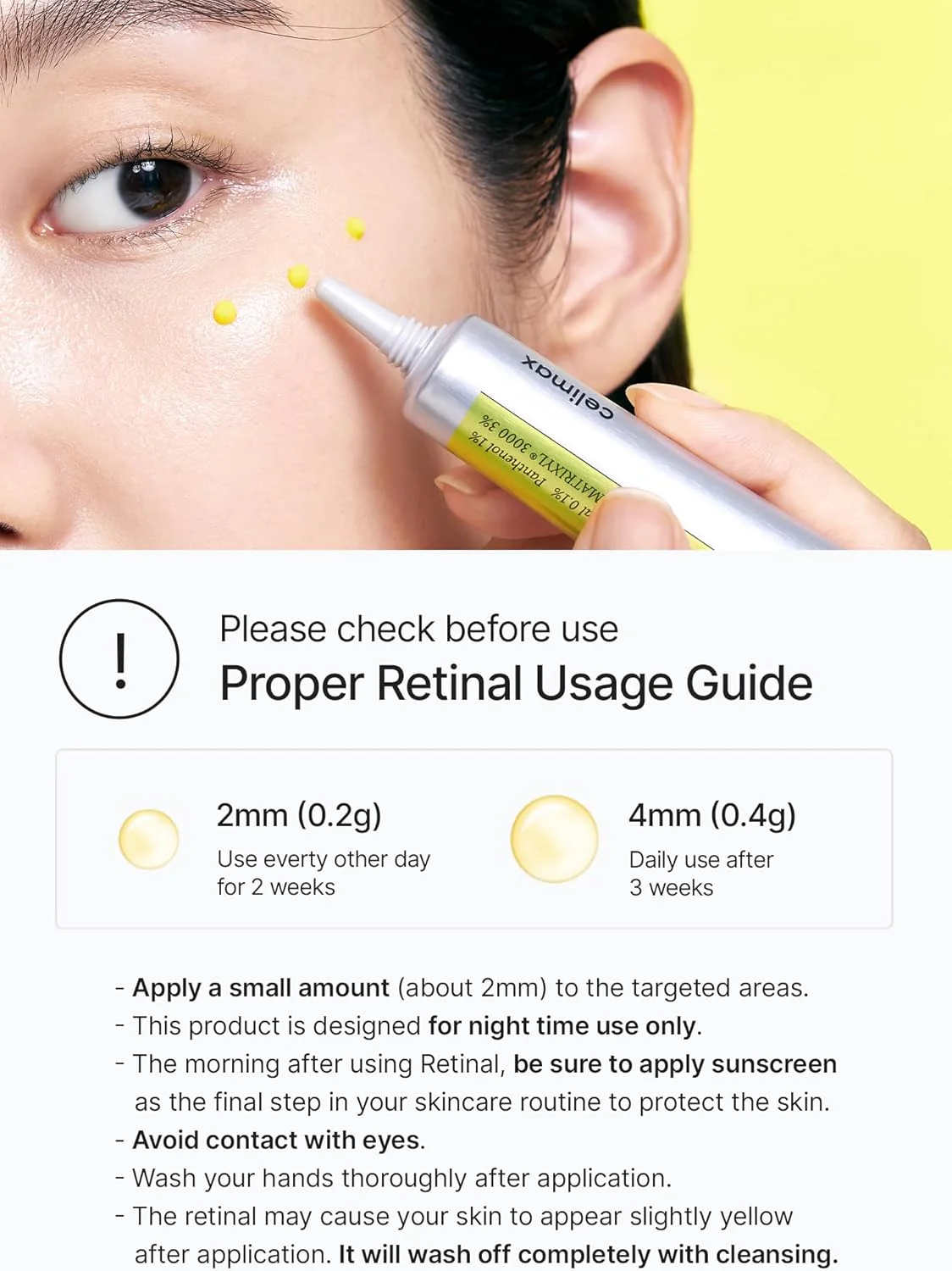 Retinal Shot Tightening Booster By Celimax Company - Delivery in UAE - 02